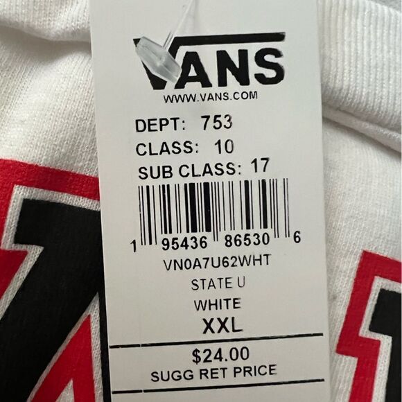 Vans Graphic T-Shirt- Size XXL - Picture 3 of 6